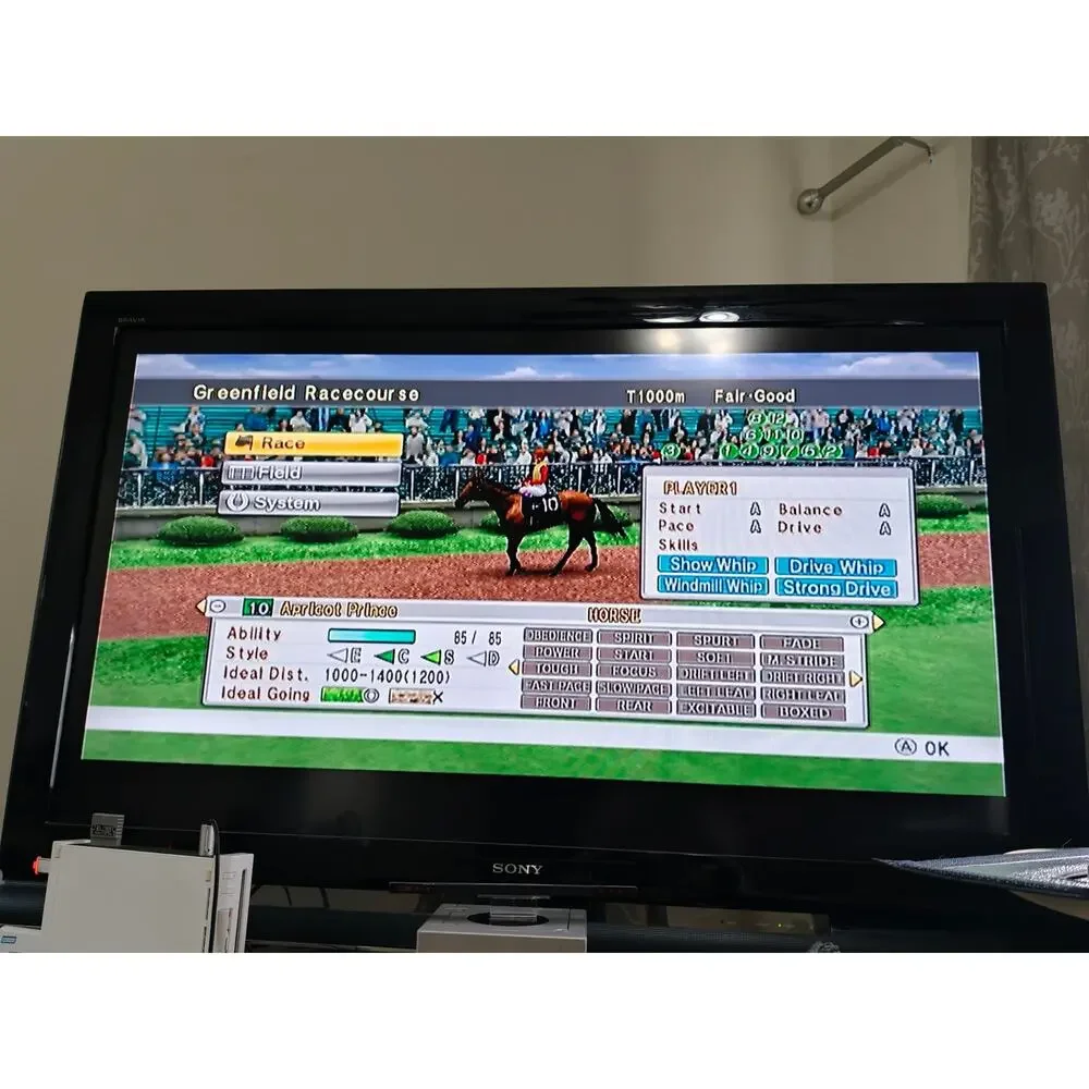 Champion Jockey G1 & Gallop Racer (Wii) Disc Tested